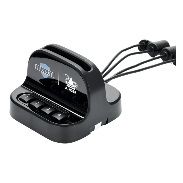 Adder AS-4CR Secure Card Reader 4x 2.0 HID Emulation 1000 mm