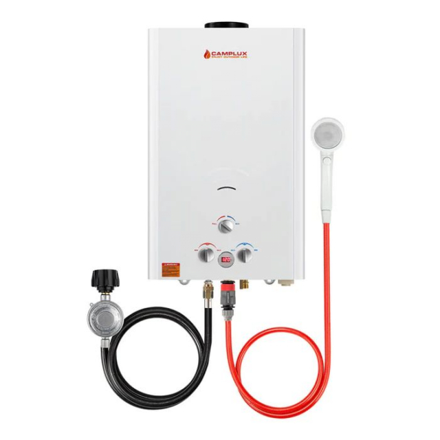 Camplux BW422LP Outdoor Portable Tankless Water Heater, 16L, 4.22 GPM