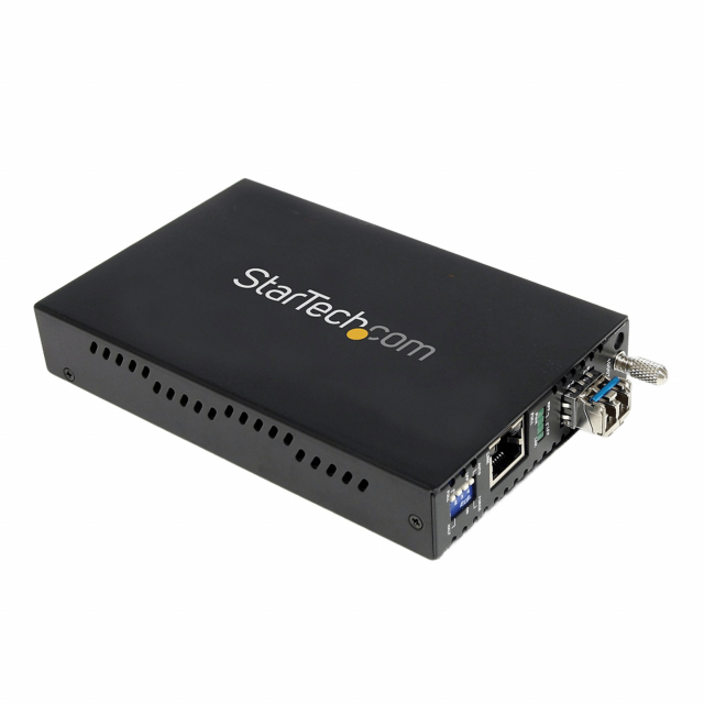 StarTech ET1000S40LC2 1000 Mbps Single Mode Fiber Media Converter