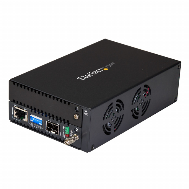 StarTech ET10GSFP 10 Gigabit Ethernet Copper-to-Fiber Media Converter