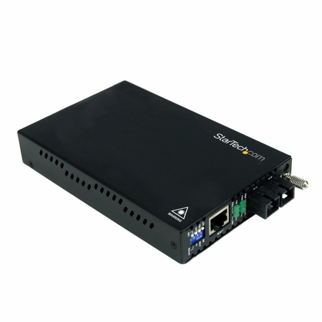 StarTech ET90110SC2 200 Mbps SC Multi Mode Fiber Media Converter
