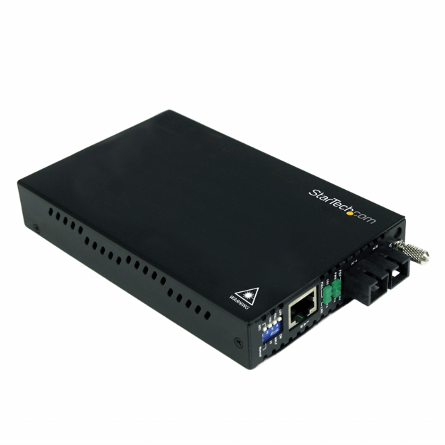 StarTech ET90110SM302 200 Mbps SC Single Mode Fiber Media Converter