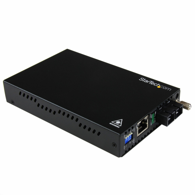 StarTech ET91000SC2 Ethernet 550m Multi Mode Fiber Media Converter