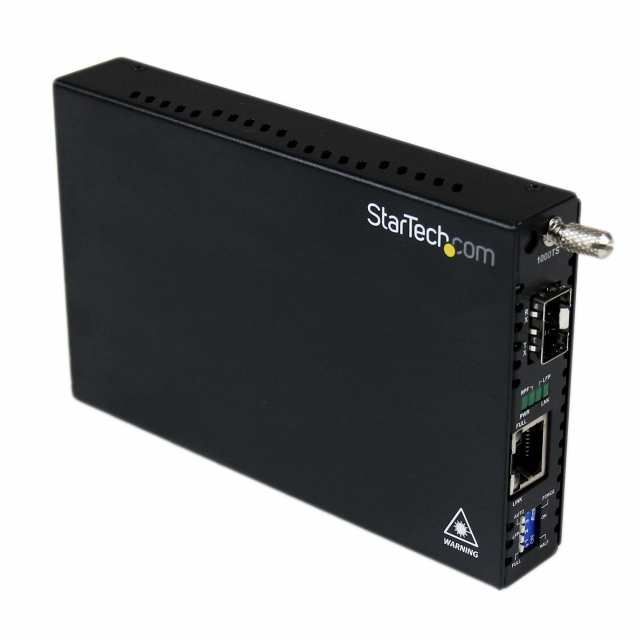 StarTech ET91000SFP2 Gigabit Ethernet Fiber Media Converter
