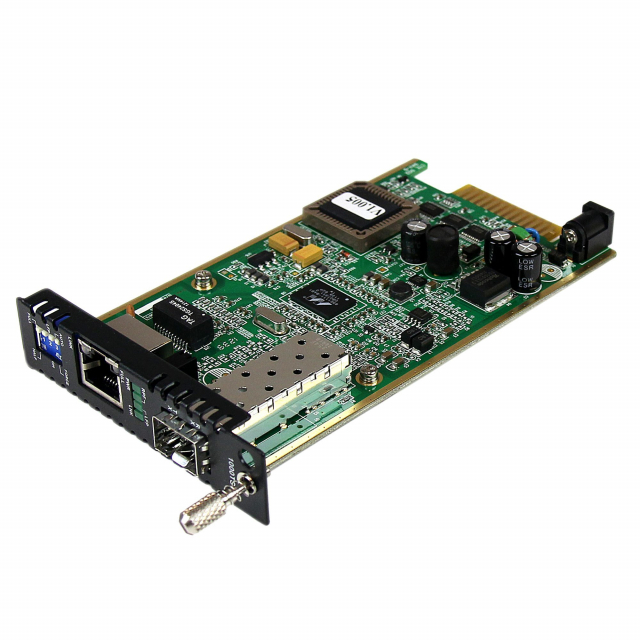 StarTech ET91000SFP2C Ethernet Fiber Media Converter Card Module