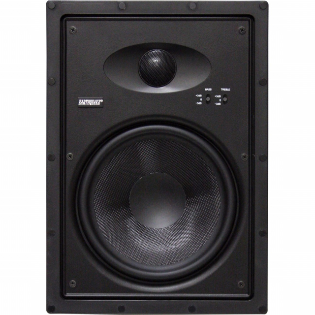 Earthquake Sound EWS800 8" In-Wall Speaker, 12 Db Xover, Switches