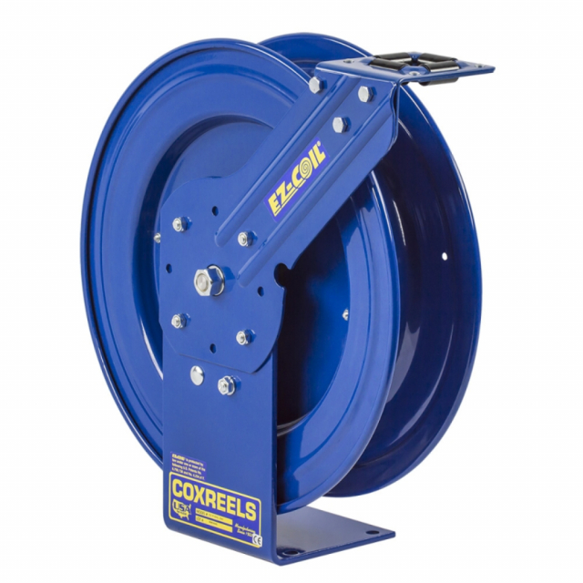 CoxReels EZ-P-BHL-350 Spring Rewind Hose Performance Reel, 3/8", 50'