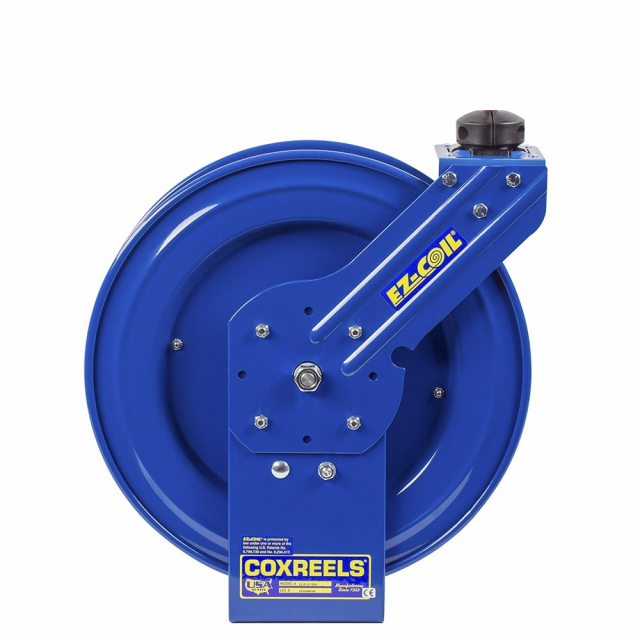 CoxReels EZ-P-LPL-125 Coil Hose Reel, 1/4" I.D., 25', Less Hose