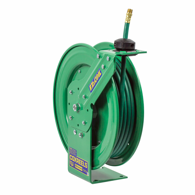CoxReels EZ-P-NP-350 Spring Rewind Hose Reel for Nitrogen, 3/8", 50'