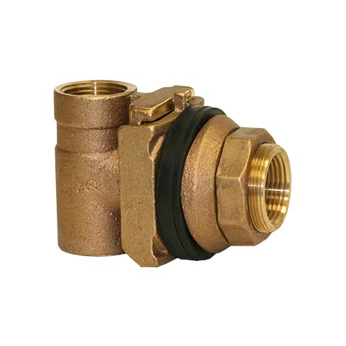 Merrill MBNL100 1" Pitless Adapter, No Lead Bronze
