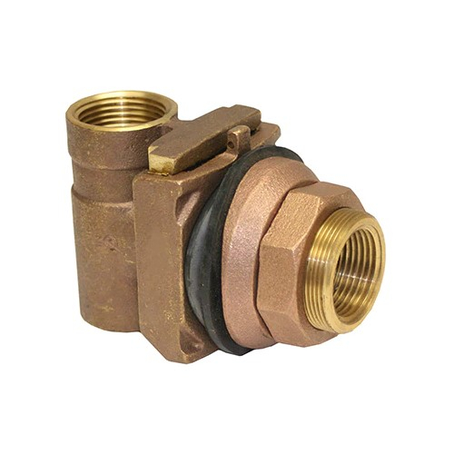 Merrill MBNL200 1" Pitless Adapter, No Lead Brass
