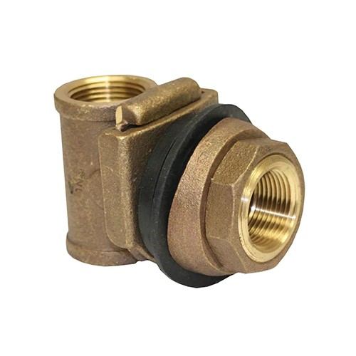 Merrill MBNL50 1" Pitless Adapter, No Lead Brass, 300' Support