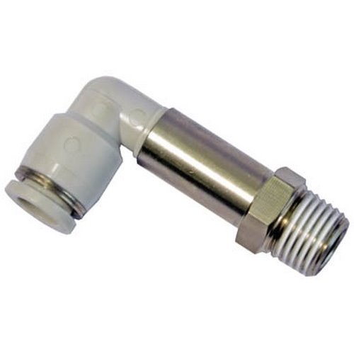 AirTAC PLL1003 Gray Male 10mm Port x 3/8" Thread Connection Elbow