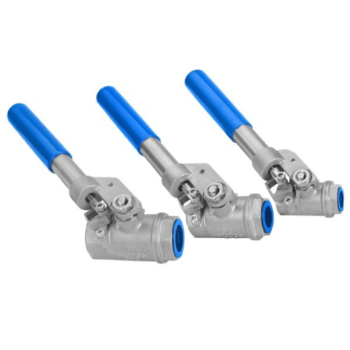 Seal Fast SFV050SRH 1/2" Stainless Steel "Deadman" Ball Valve