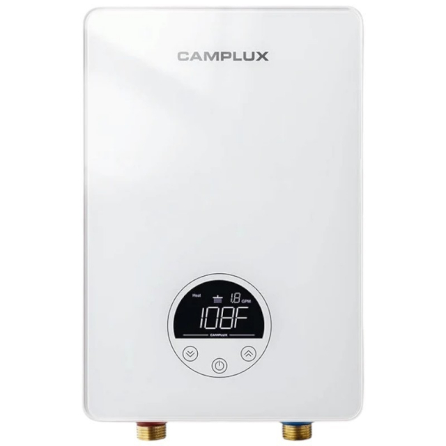 Camplux TE06PRO Hot Water Heater Electric Point of Use, White