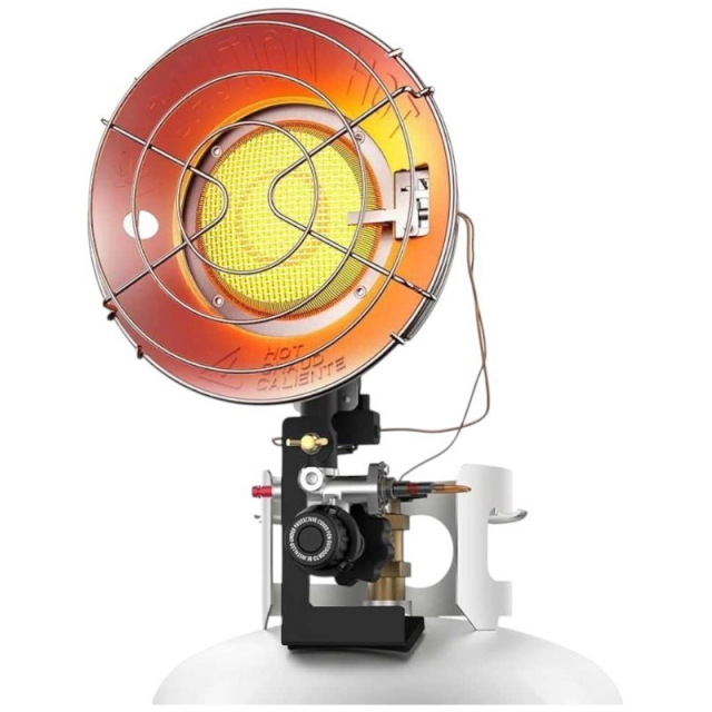 Camplux TH01S Propane Outdoor Tanktop Heater, 15,000 BTU