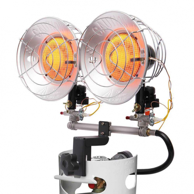 Camplux TH02S Propane Outdoor Tanktop Heater, 30,000 BTU