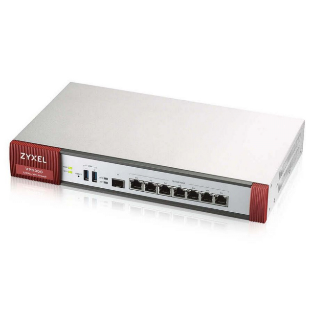 Zyxel VPN300 ZyWALL VPN Firewall, 300 Tunnels