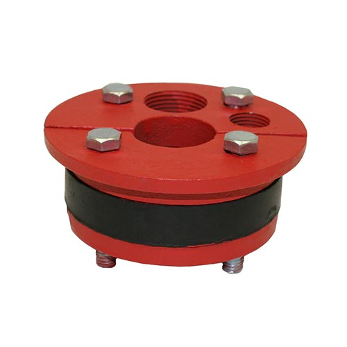 Merrill WS400100 4" x 1" Cast Iron Well Seal 1" Cable Tapping