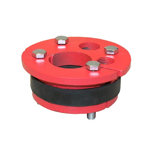 Merrill WS40012575 4" x 1-1/4" Cast Iron Well Seal 3/4" Cable Tapping