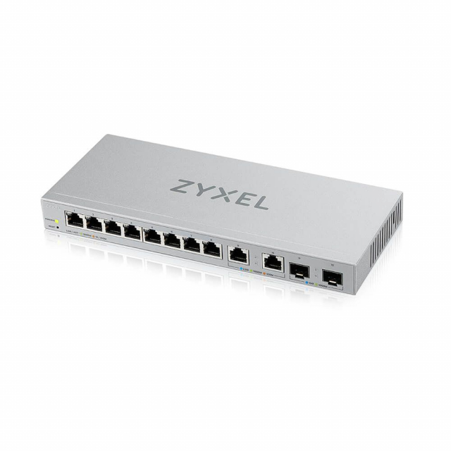 Zyxel XGS1210-12 Web-Managed Multi-Gigabit Switch, 12-Port