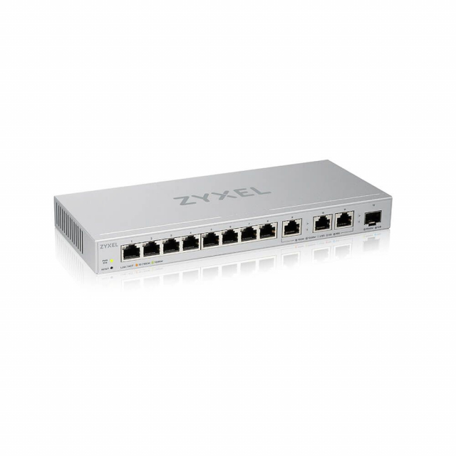 Zyxel XGS1250-12 Web-Managed Multi-Gigabit Switch, 12-Port