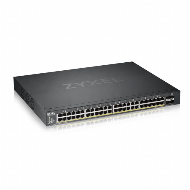 Zyxel XGS1930-52HP GbE Lite-L3 Smart Managed Switch, 52-Port, PoE