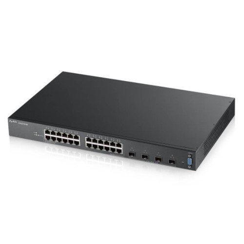Zyxel XGS2210-28 24-port GbE L2 Switch with 10GbE Uplink