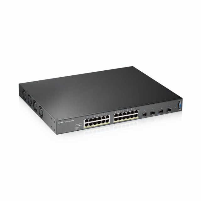 Zyxel XGS2210-28HP GbE Layer 3 Access Switch, 28-Port, PoE