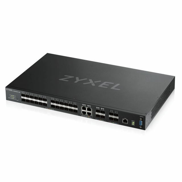 Zyxel XGS4600-32F GbE L3 Aggregation Switch, 4 SFP+ Uplink, 32-Port